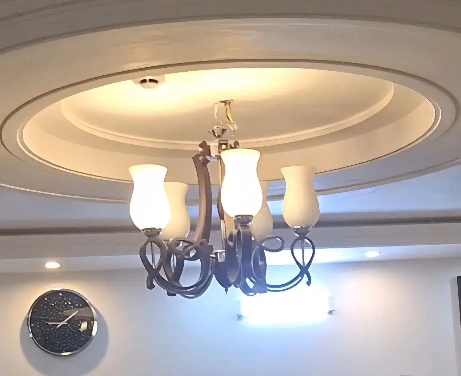 لوستر سقفی|لوستر و چراغ آویز|اراک, |دیوار