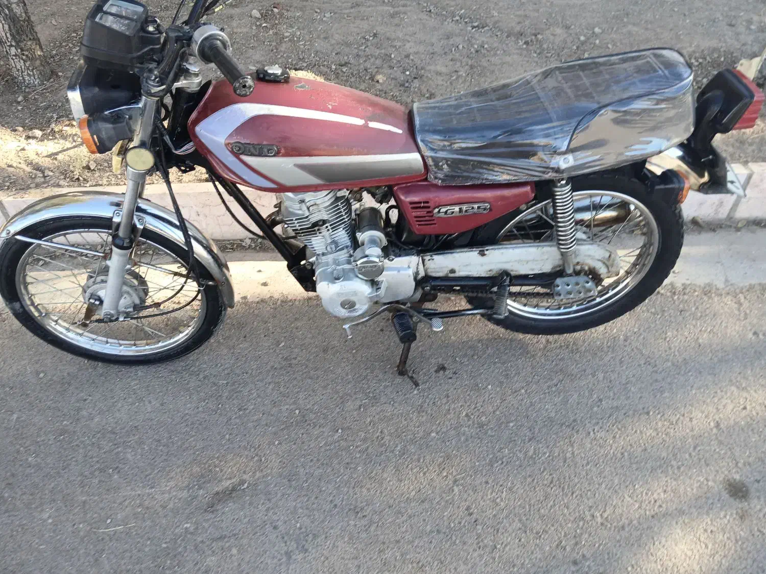 فروش موتور هندا مدل ۸۷ پلاک ملی|موتورسیکلت|سده (خراسان جنوبی), |دیوار