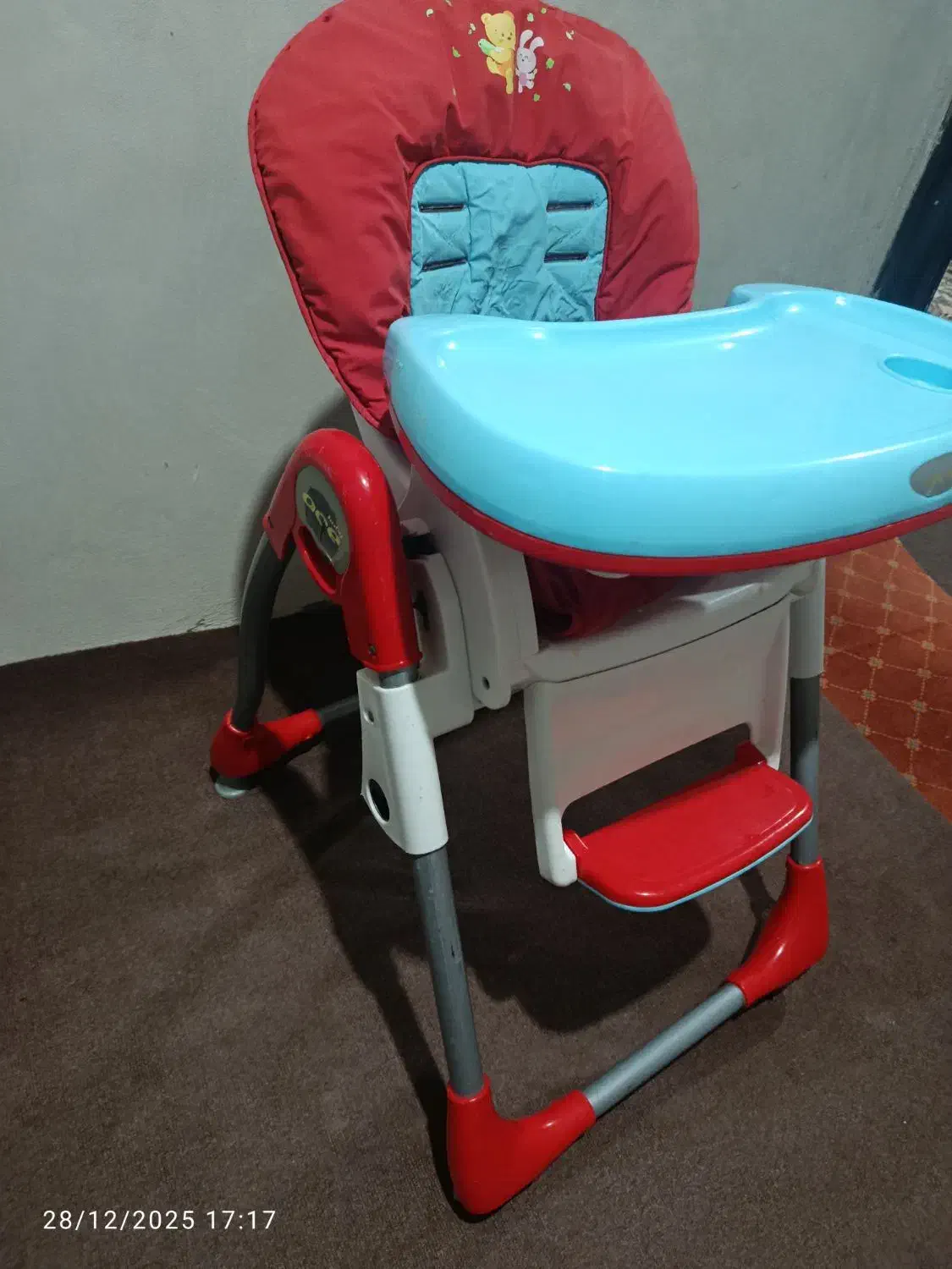 صندلی غذای کودک|تخت و صندلی بچه|بندر انزلی, بشمن|دیوار