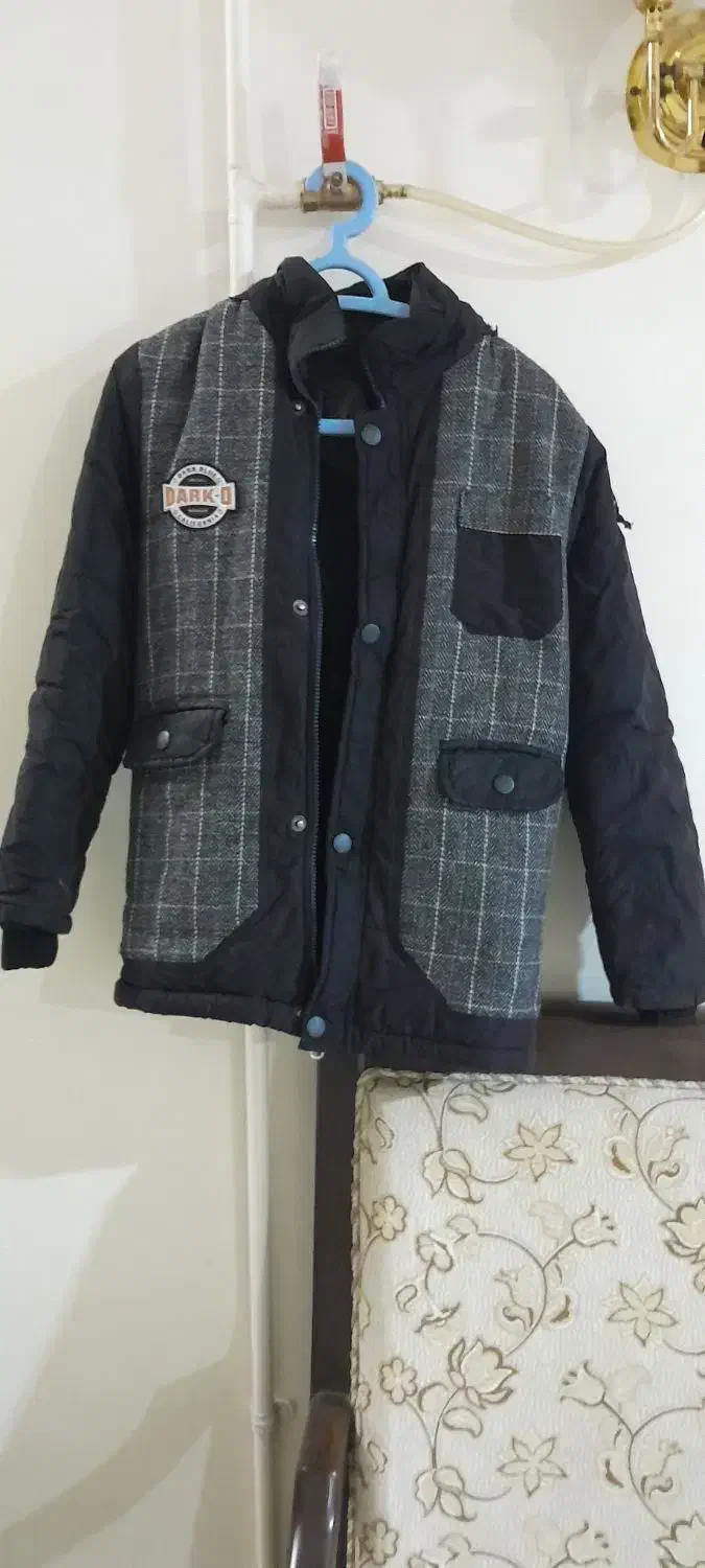 کاپشن پسرانه ۹ تا ۱۲ ساله در حد نو|لباس|قم, وادی السلام|دیوار