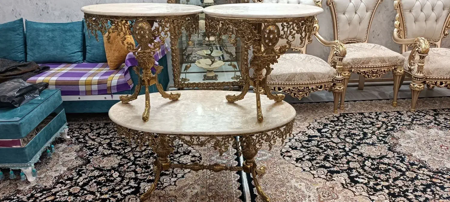 میز برنز|مبلمان خانگی و میز عسلی|سلماس, |دیوار