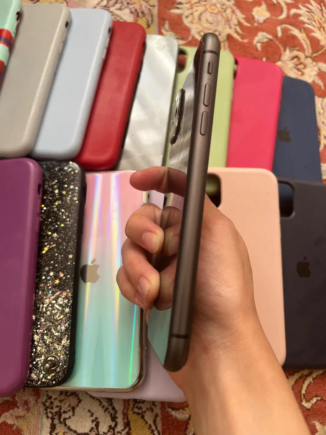 ایفون ۱۱ دو سیم کارت حافظه ۱۲۸|موبایل|یزد, |دیوار