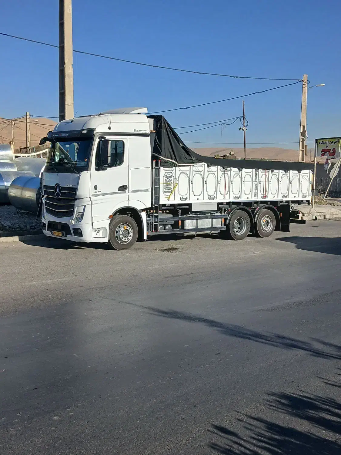 بنز آکتروس 8 چرخ باری|خودرو سنگین|ارومیه, |دیوار