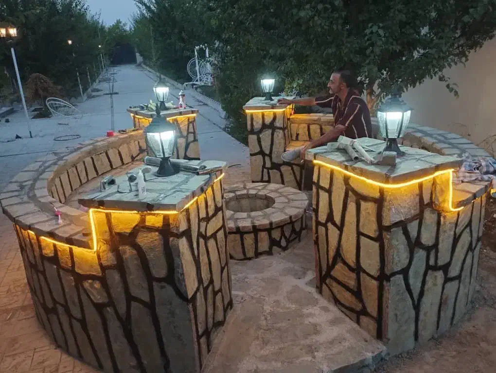 سیمانکاری و سنگ کاری علیزاده|خدمات پیشه و مهارت|ارومیه, |دیوار