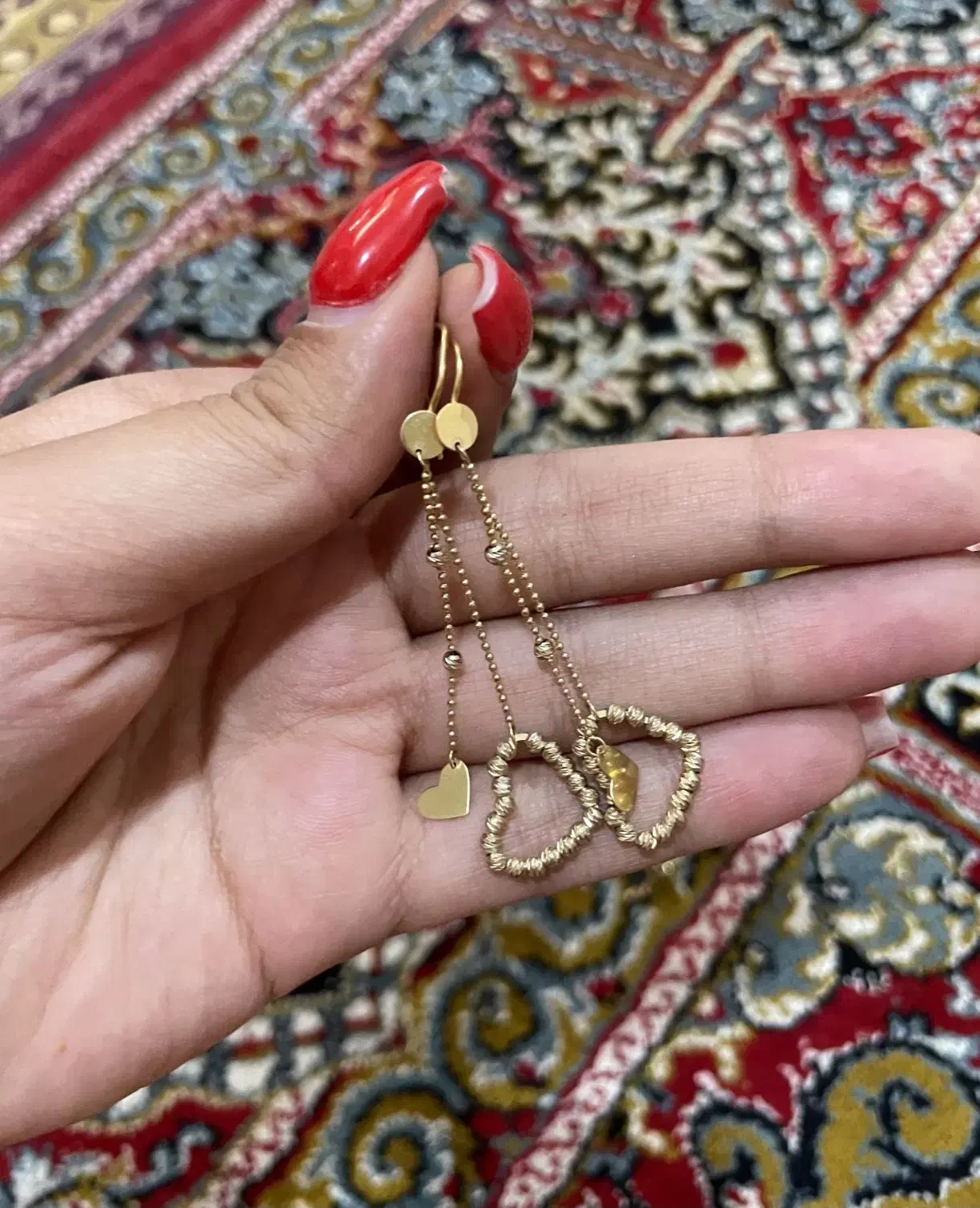 انگشتر و گوشوار طلا|جواهرات|نورآباد ممسنی, |دیوار