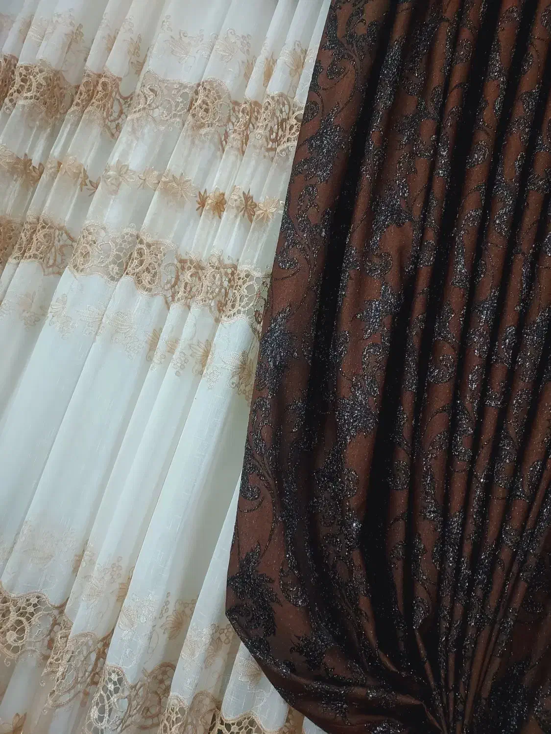 فروش پرده آماده|پرده، رانر، رومیزی|کازرون, |دیوار