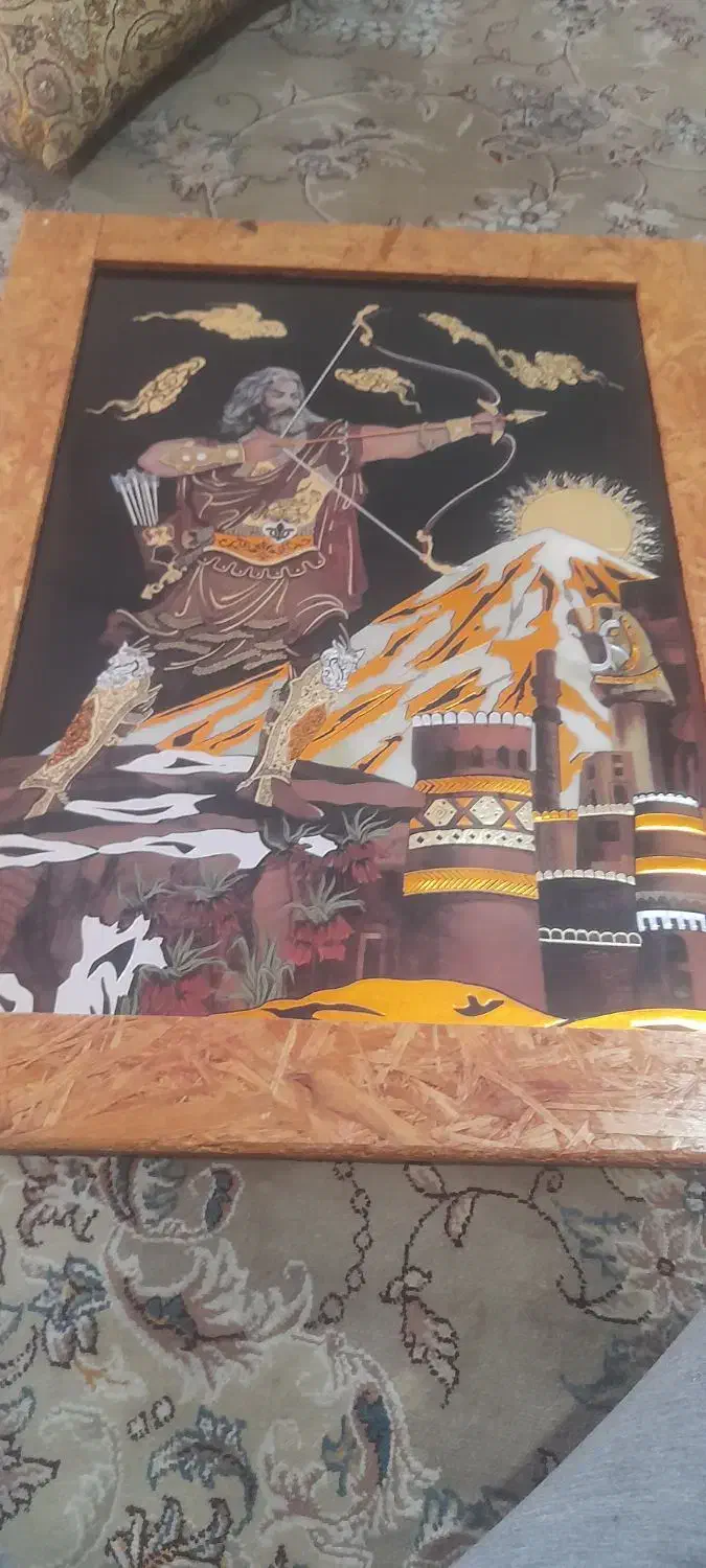 تابلو آرش کمان گیر|تابلو، نقاشی، عکس|اندیشه, اندیشه فاز ۳|دیوار