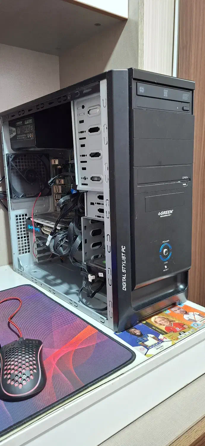 کامپیوتر میان رده گیمینگ|رایانه رومیزی|شبستر, |دیوار