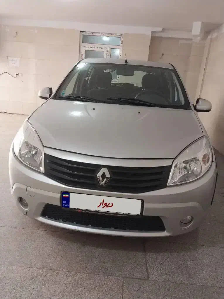 ساندرو۹۶ اتومات بی رنگ نقره ای|خودرو سواری و وانت|تهران, شمشیری|دیوار