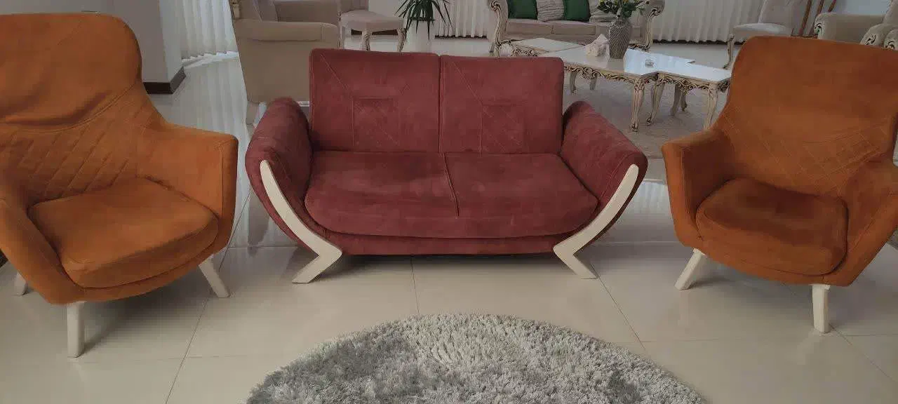 مبل نیم ست|مبلمان خانگی و میز عسلی|نکا, |دیوار