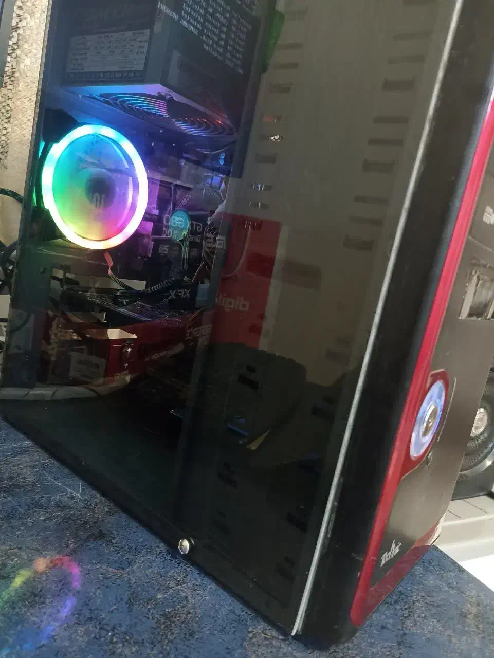 کیس ddr3 core i5 750 رم ۷ گرافیک gt630 gta v|رایانه رومیزی|کرج, شهرک فهمیده|دیوار