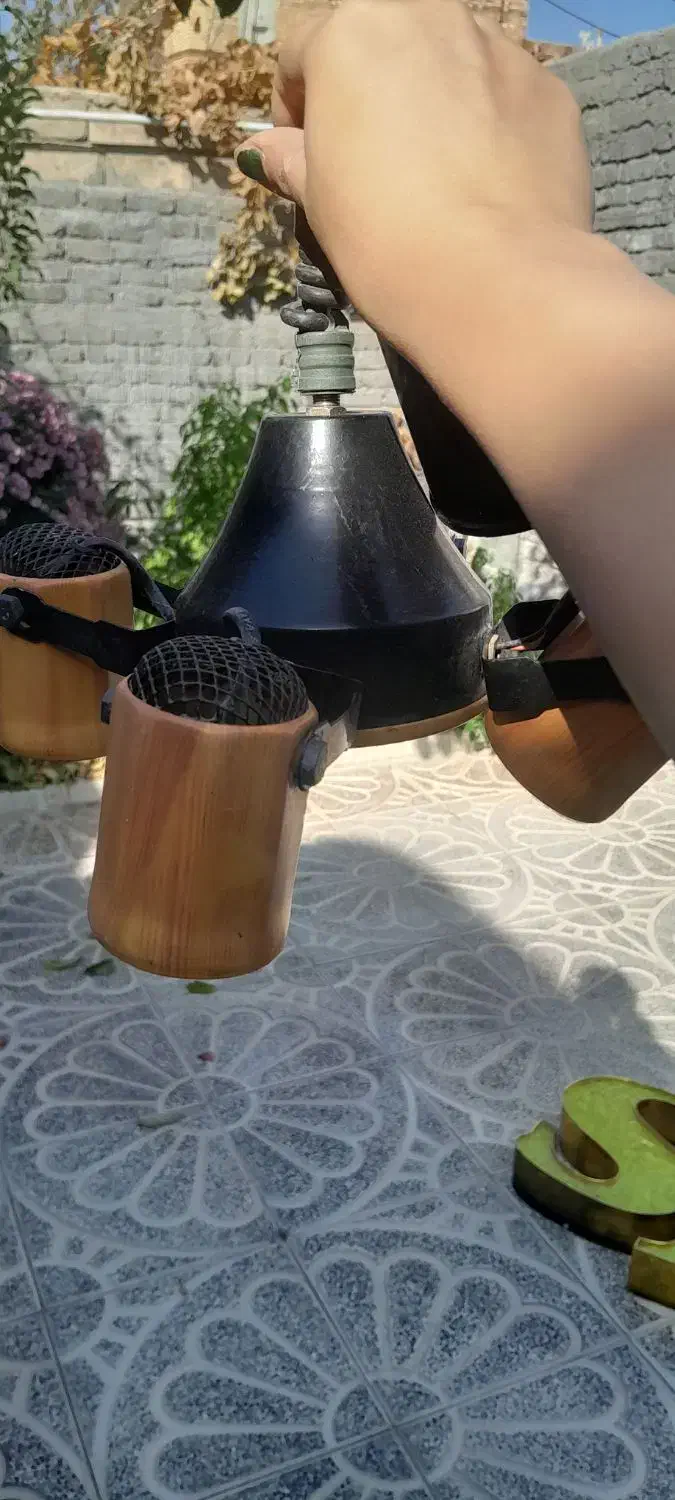 لوستر برق چهارشاخه|لوستر و چراغ آویز|ارومیه, |دیوار