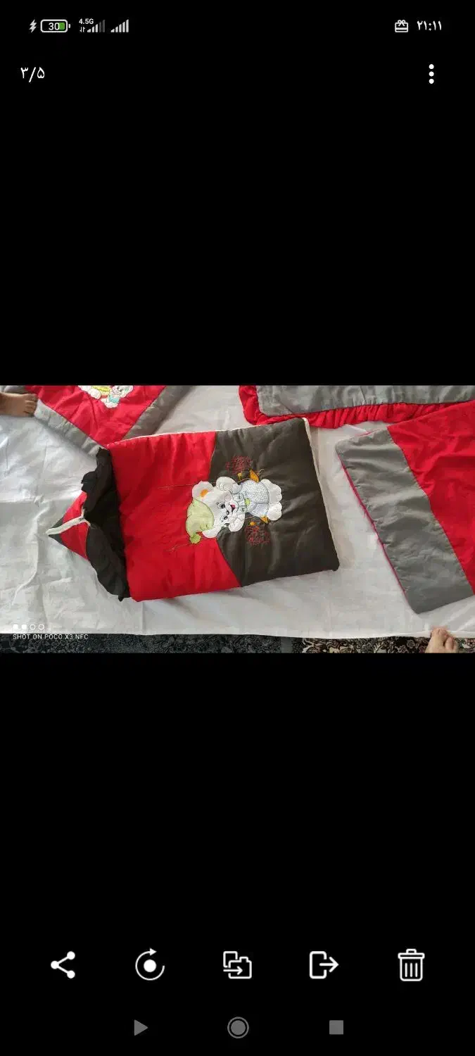 قنداق فرنگی و لحاف تشک نوزاد|اسباب و اثاث بچه|همدان, |دیوار