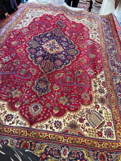 فرش ۹ متری لاکی دستبافت|فرش|تهران, کوی فراز|دیوار