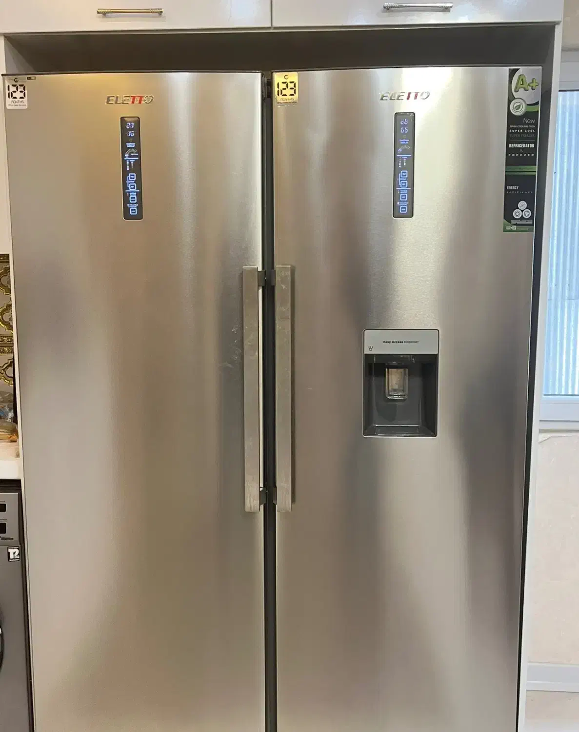 یخچال فریزر سالم و تمیز در حد نو|یخچال و فریزر|رشت, کاکتوس|دیوار