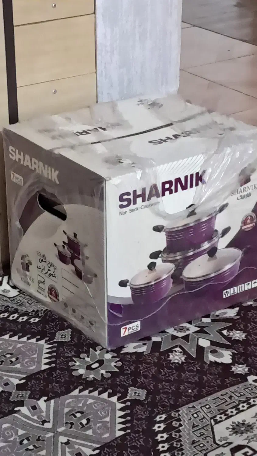 سرویس قابلمه ۷ پارچه شارنیک|ظروف پختوپز|شیراز, معالیآباد|دیوار