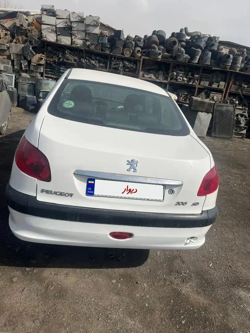 ۲۰۶|خودرو سواری و وانت|قیامدشت - خاورشهر, |دیوار