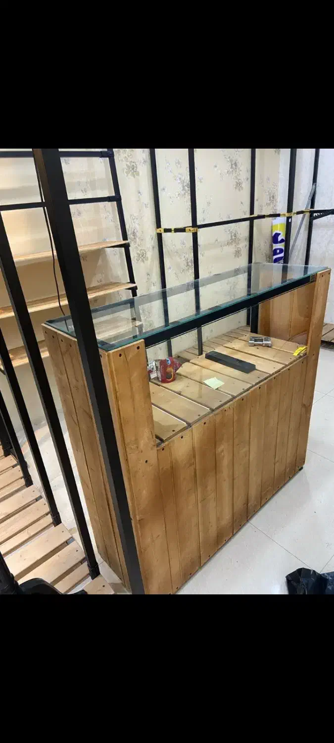 ویترین ودکور کامل بوتیک|بوفه، ویترین، کنسول|خرم‌آباد, |دیوار