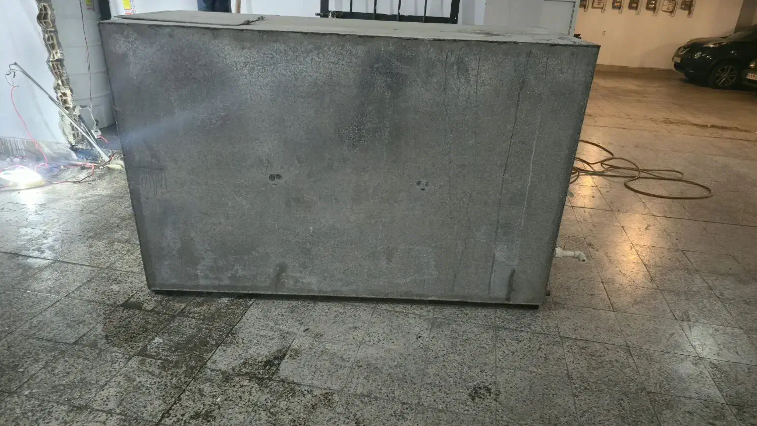 منبع آهنی گالوانیزه منبع اب|مصالح و تجهیزات ساختمان|پردیس, فاز ۸|دیوار