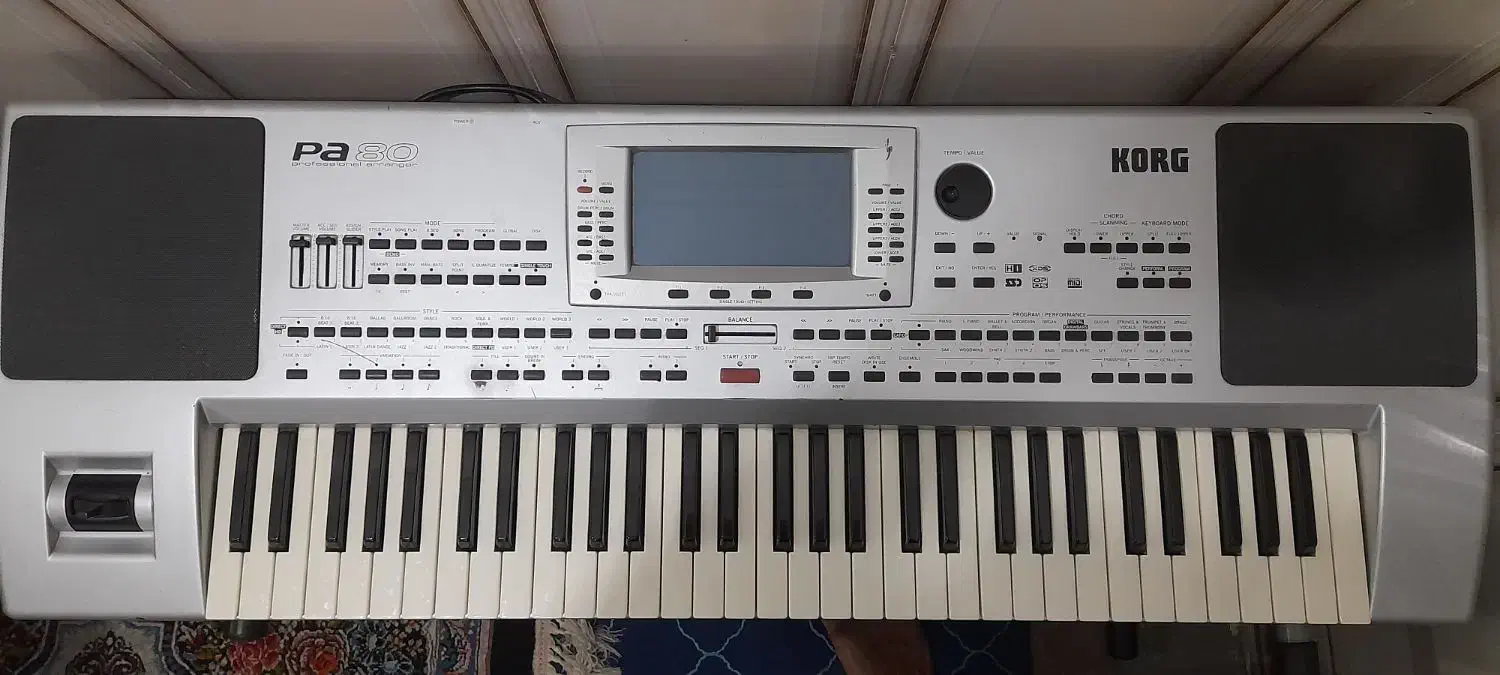 کیبوردpa80|پیانو، کیبورد، آکاردئون|مسجد سلیمان, |دیوار