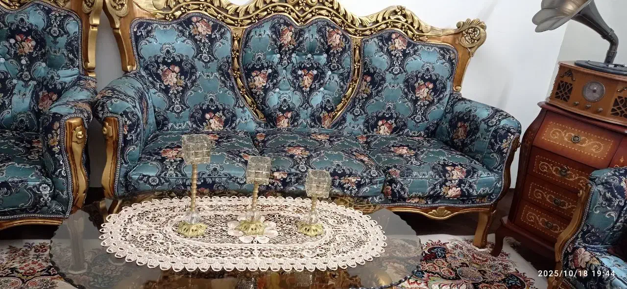 مبلمان سلطنتی|مبلمان خانگی و میز عسلی|باغستان, |دیوار