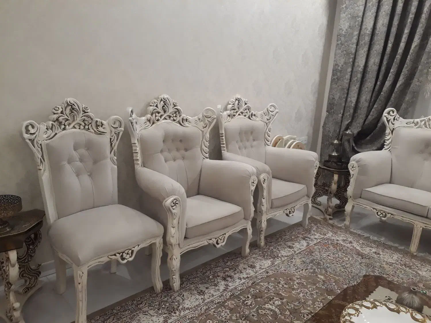 مبل سلطنتی|مبلمان خانگی و میز عسلی|شیراز, احمدآباد|دیوار