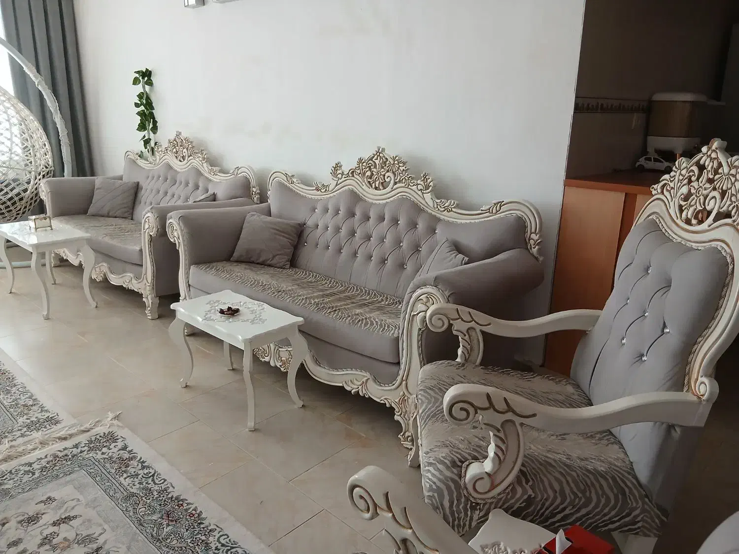 مبل هشت نفره|مبلمان خانگی و میز عسلی|سهند, |دیوار