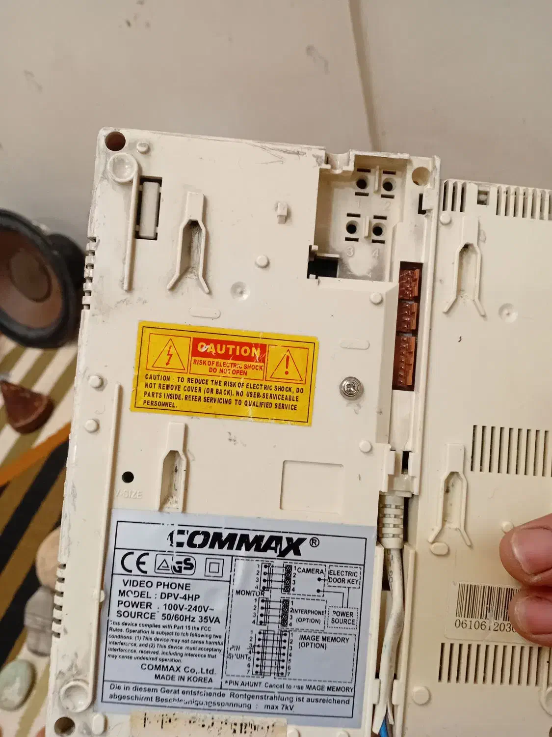 آیفون تصویری 4طبقه|تلفن رومیزی|ری, شهرک نظامی|دیوار