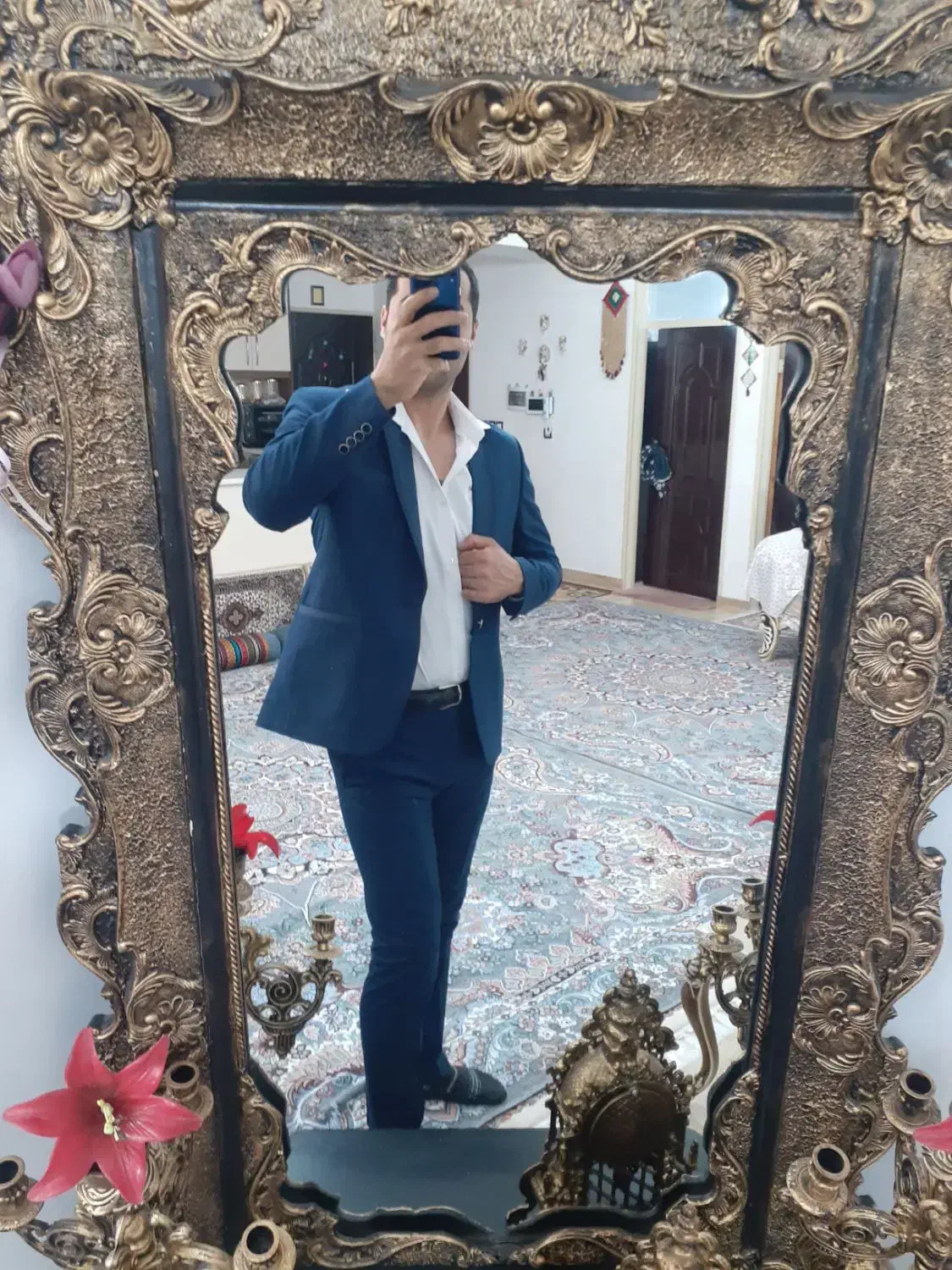 دو دیست کت و شلوار اسپرت و مجلسی در حد نو|لباس|وحیدیه, |دیوار