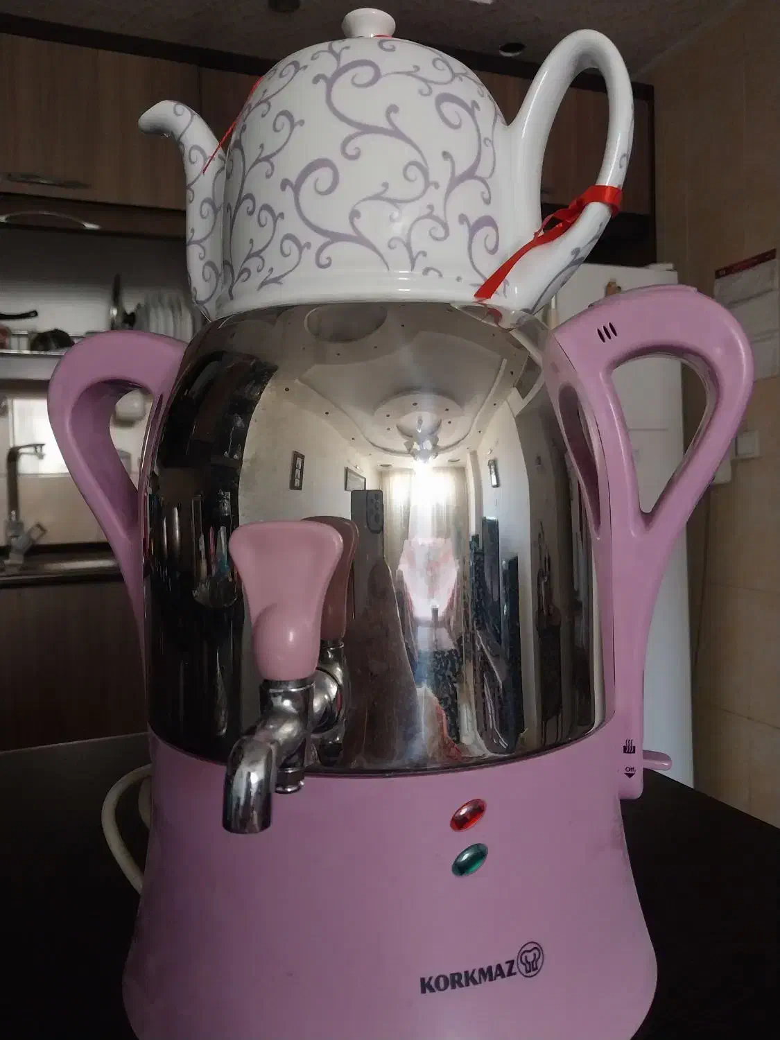 سماور برقی|سماور، چایساز، قهوهساز|فولادشهر, مسکن مهر فولادشهر|دیوار