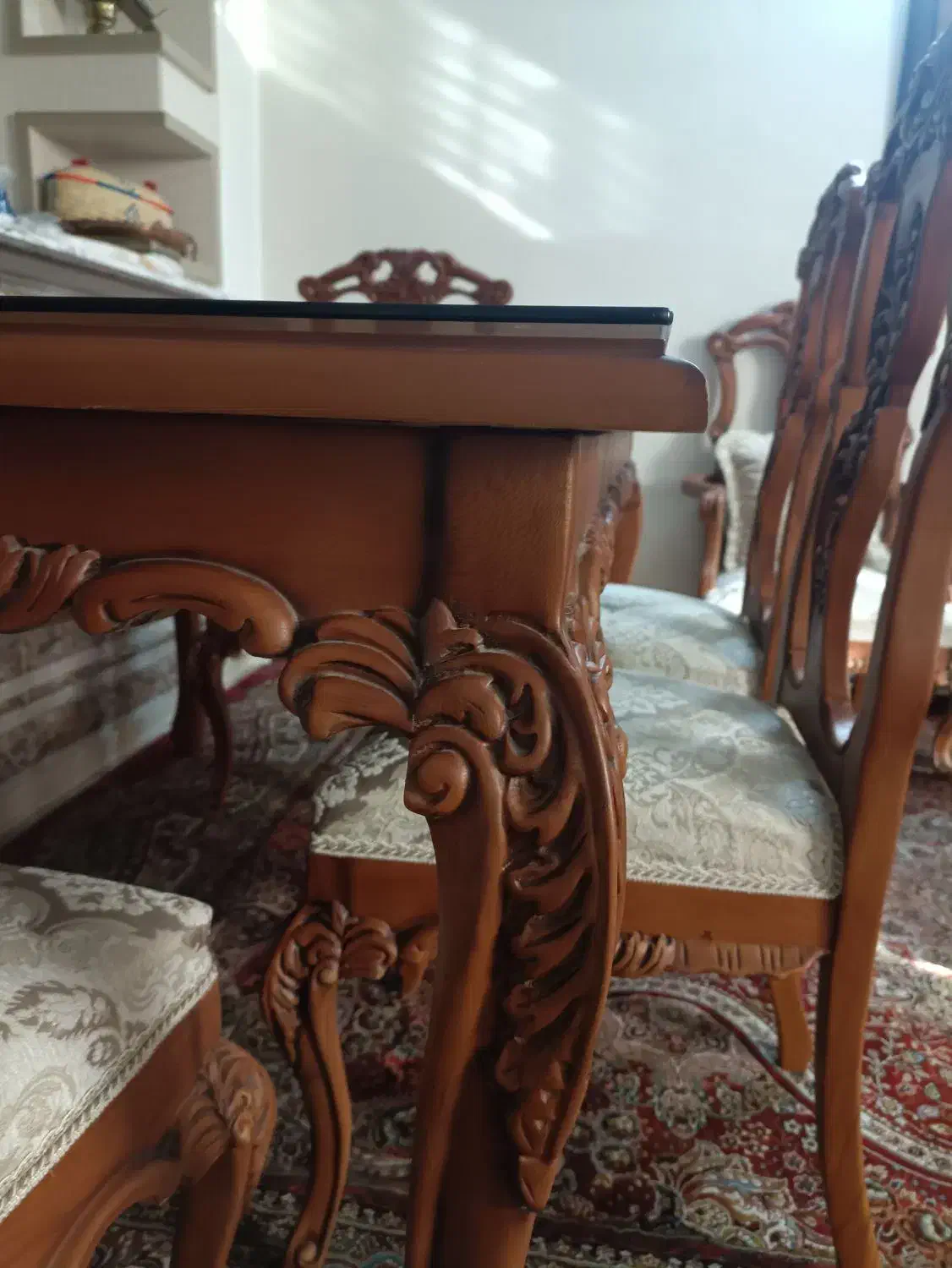 میز ۶نفره و صندلی|میز و صندلی غذاخوری|فردیس, قریشی|دیوار