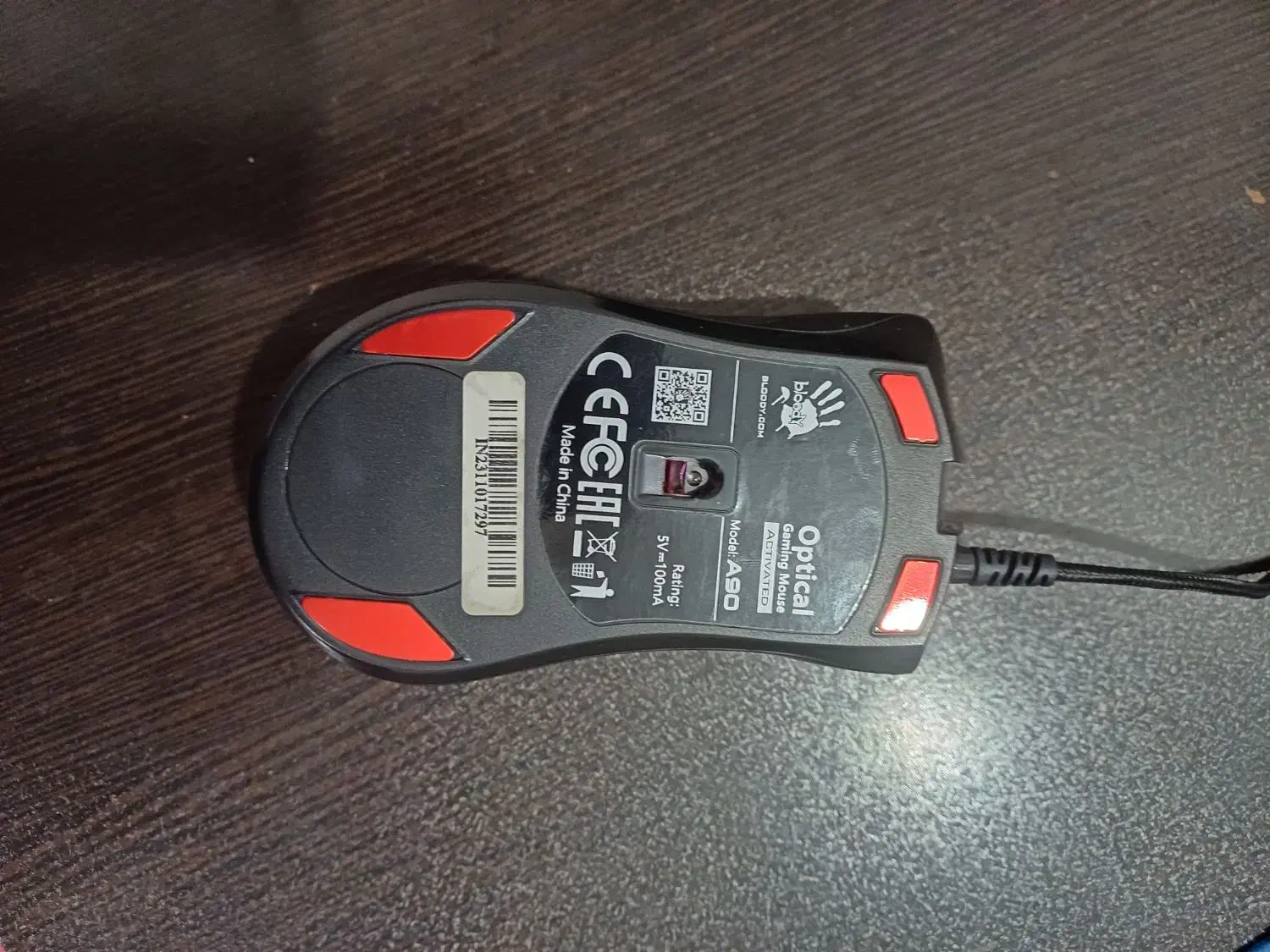 موس بلادی bloody a90|قطعات و لوازم جانبی رایانه|اهواز, کوی فرهنگیان ۲|دیوار