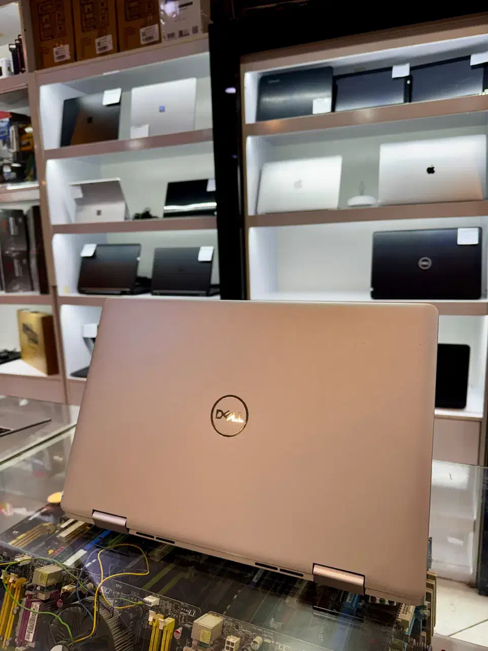 لپتاپ دل۱۷ اینچ لمسی گرافیک۲ حافظه۵۱۲ رم۱۶ سیپیوi7|رایانه همراه|ساوه, |دیوار