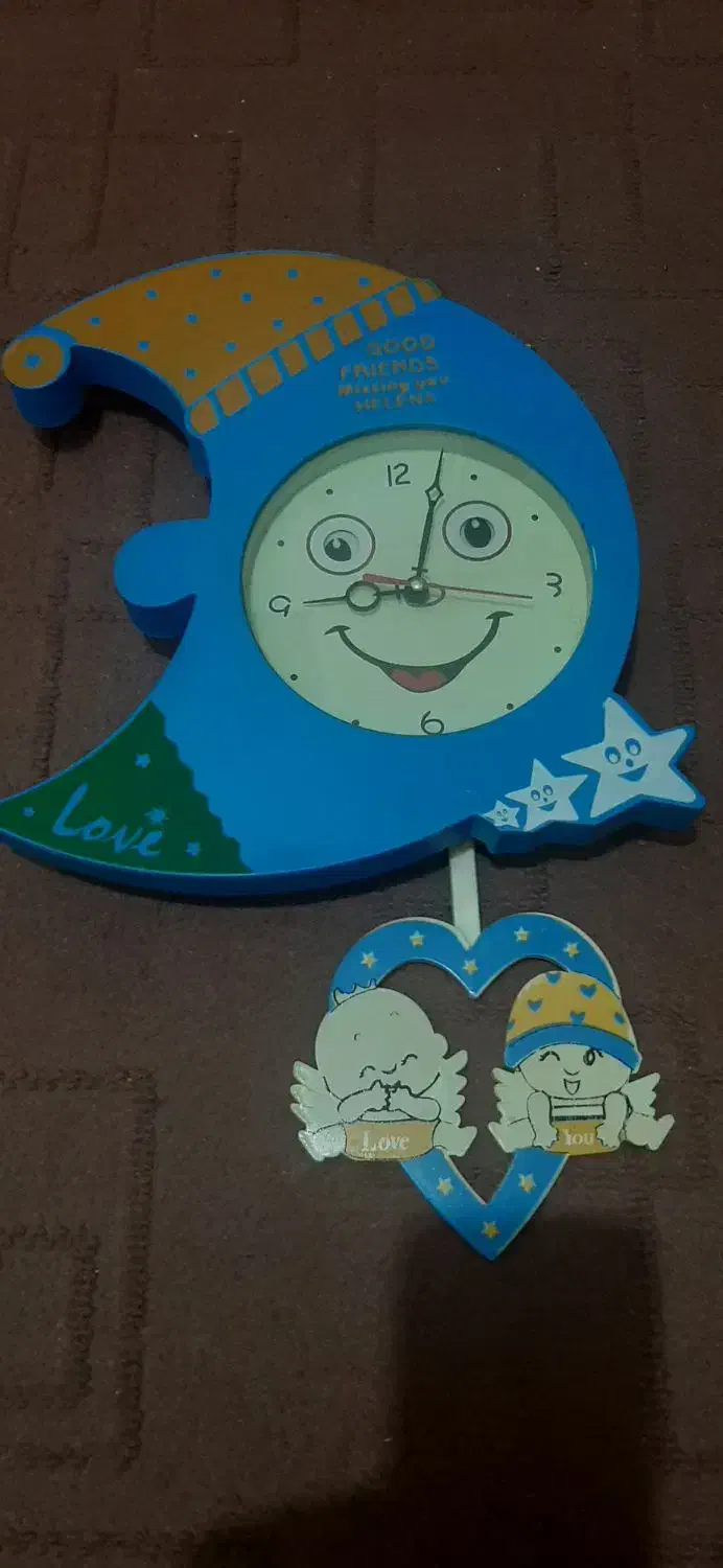ساعت کودک|ساعت دیواری و تزئینی|ری, علایین|دیوار