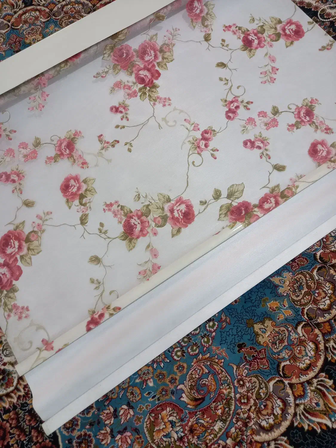 ۲ عدد پرده زبرا دابل کرکره ای درحد|پرده، رانر، رومیزی|نسیمشهر, |دیوار