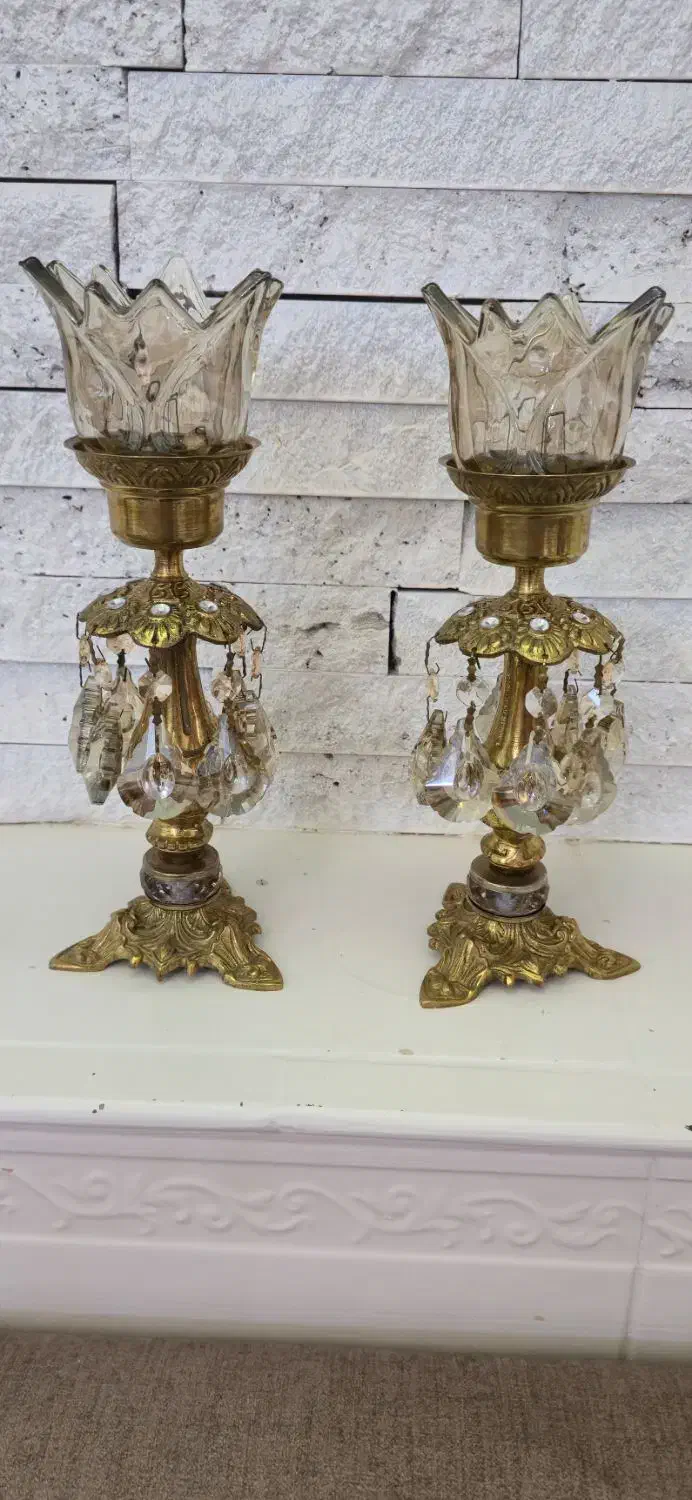 لوستر|لوستر و چراغ آویز|قم, نخودی|دیوار