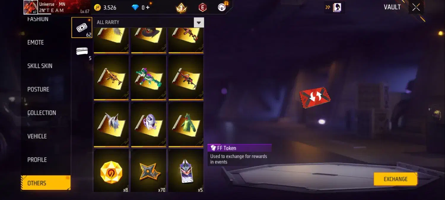 اک فری فایر|کنسول، بازی ویدئویی و آنلاین|رشت, چله خانه|دیوار