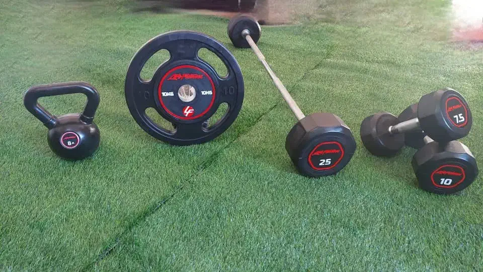 دمبل و صفحه صادراتی|تجهیزات ورزشی|شهریار, شهریار|دیوار