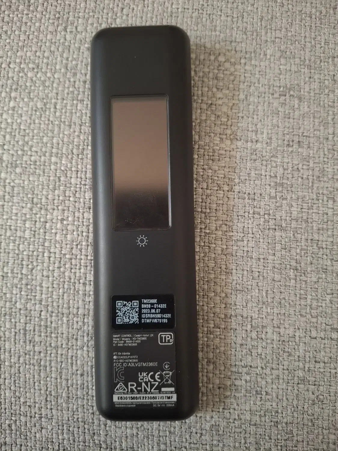 کنترل از راه دور هوشمند تلویزیون سامسونگ آکبند|تلویزیون و پروژکتور|تهران, بروجردی|دیوار