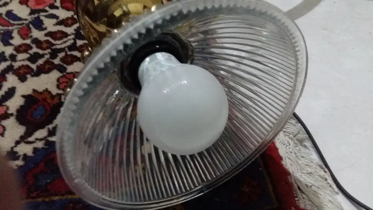 چراغ اویز برنجی تمیز|لوستر و چراغ آویز|اصفهان, عباسآباد|دیوار