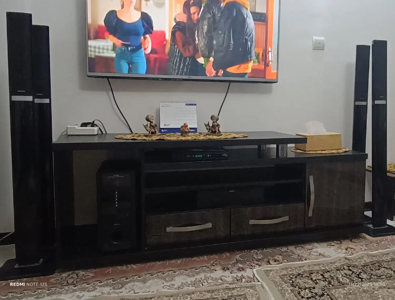 سینما خانگی SANIYA|سیستم صوتی خانگی|هشتگرد, شهرک مهستان ۱|دیوار