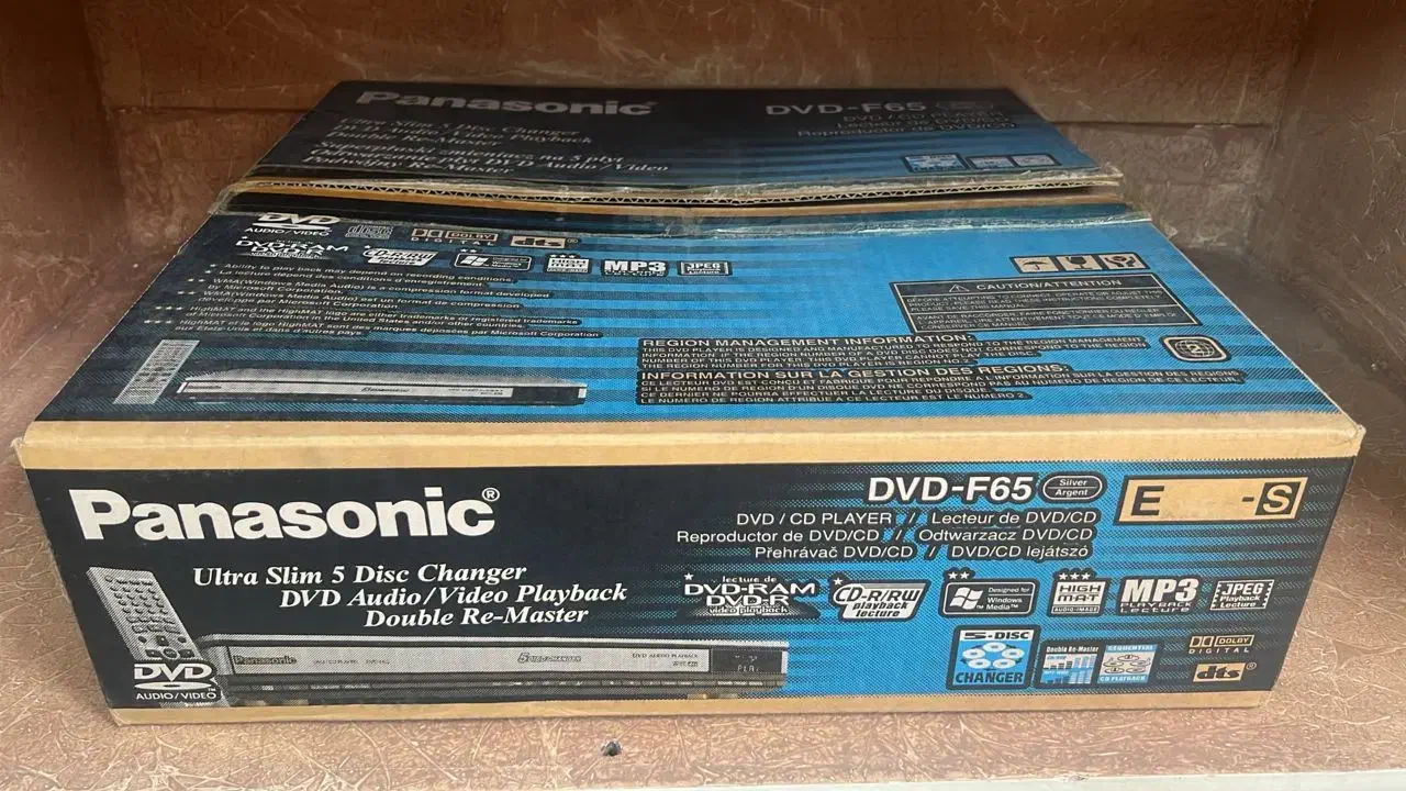 دستگاه dvd player5 disc پاناسونیک|پخش‌کننده DVD و ویدیو|اصفهان, خانه اصفهان|دیوار