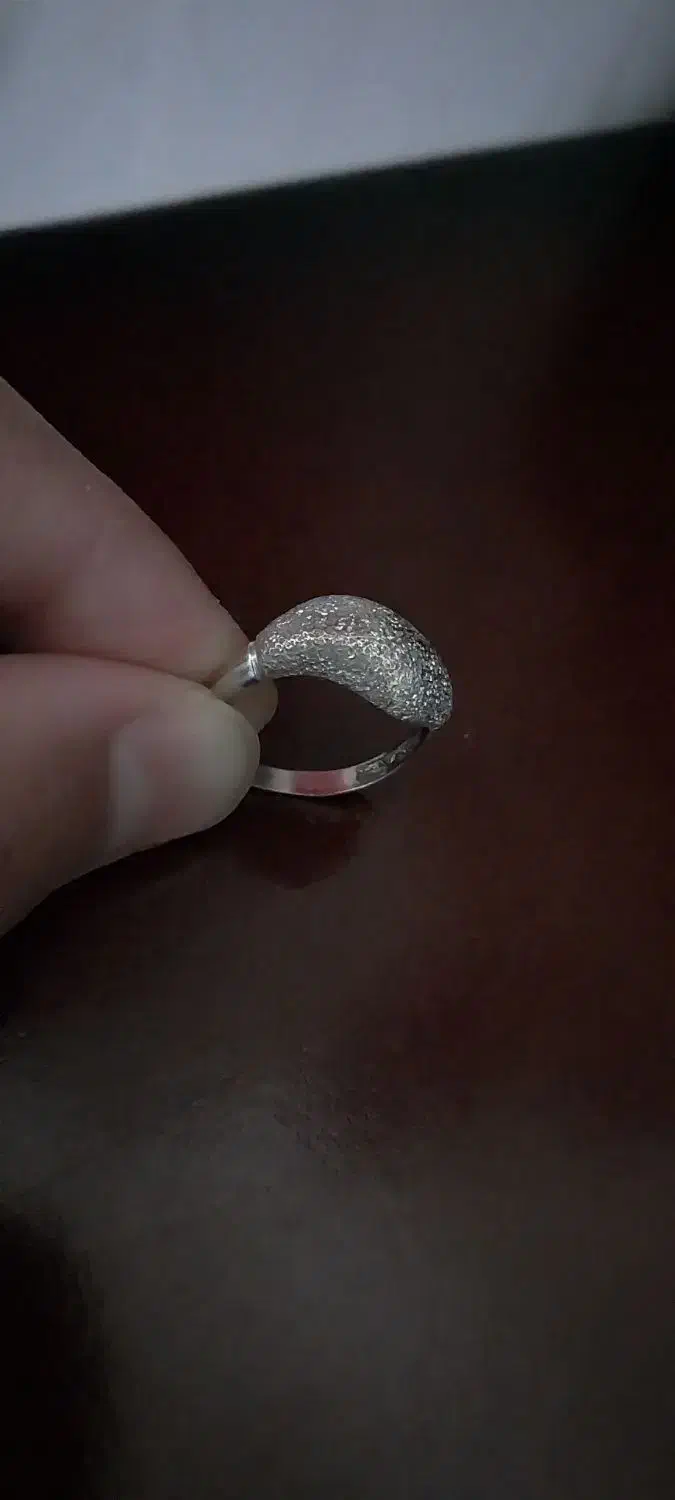 انگشتر طلای سفید تراش|جواهرات|نیشابور, فردوسی جنوبی|دیوار