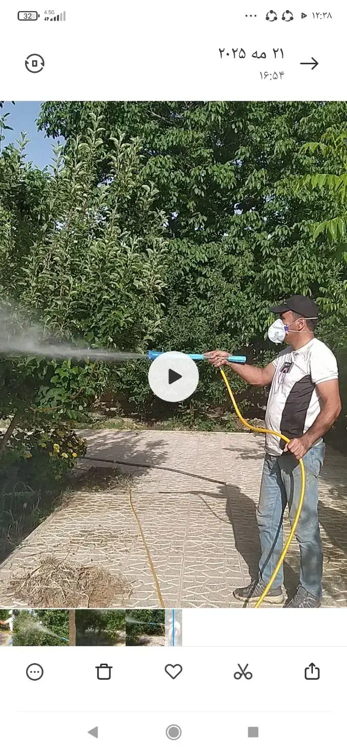 کلیه خدمات باغبانی هرس سمپاشی وبیل زنی|خدمات باغبانی و درختکاری|کرج, گلشهر|دیوار