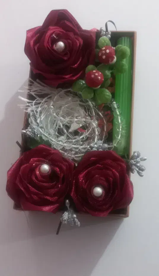 گل های روبانی|گل مصنوعی|چمران, |دیوار