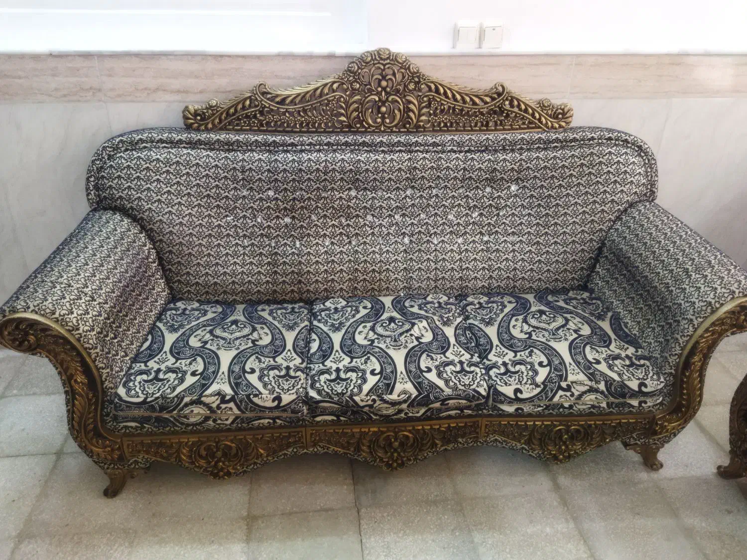 مبل 7نفره|مبلمان خانگی و میز عسلی|قم, شهر قائم|دیوار