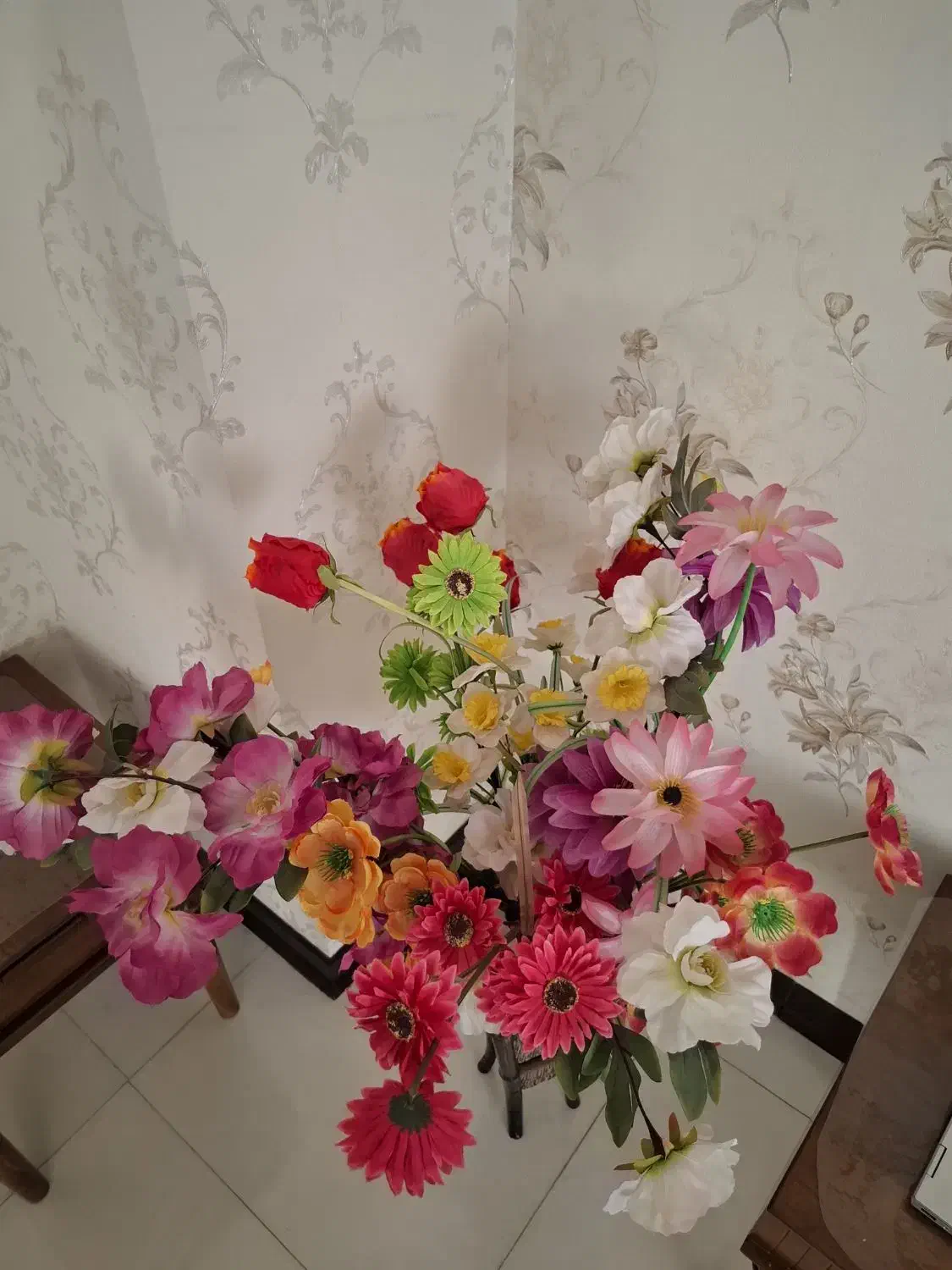 گل مصنوعی|گل مصنوعی|اهواز, کوروش|دیوار