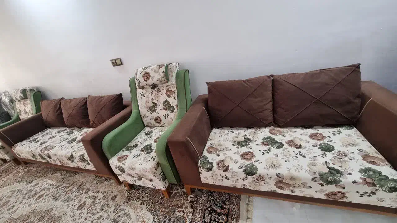 مبل راحتی۷ نفره|مبلمان خانگی و میز عسلی|یزد, |دیوار