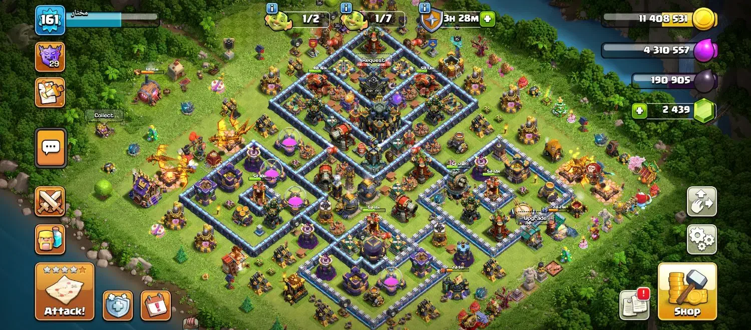 اکانت کلش آف کلنز|کنسول، بازی ویدئویی و آنلاین|تبریز, |دیوار