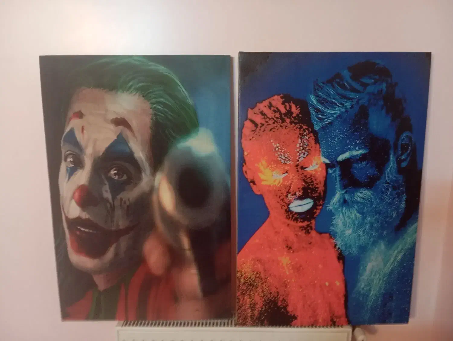 2 عدد تابلو مخمل نو زیر قیمت|تابلو، نقاشی، عکس|شاهین‌شهر, مسکن مهر|دیوار